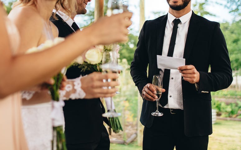 Best Man Speech, Wedding, Wedding Party, Fancy, Drinks, Pavillion