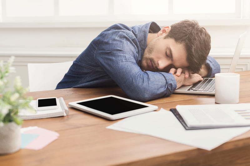 Man napping