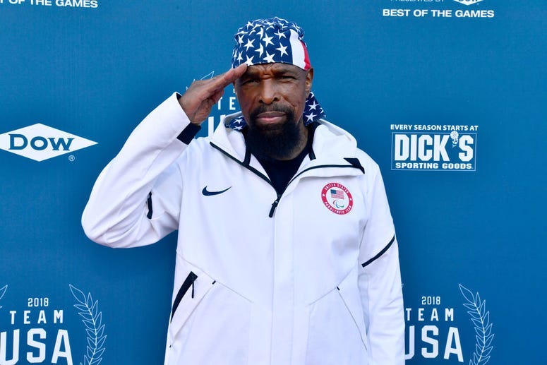 Mr. T attends the Team USA Awards at the Duke Ellington School of the Arts on April 26, 2018 in Washington, DC.