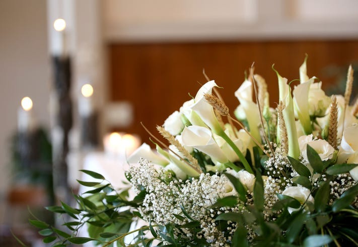 Flowers For Funeral Service