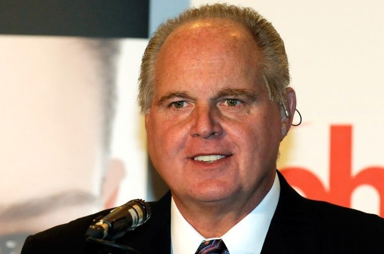 Radio talk show host Rush Limbaugh announces Cancer diagnose