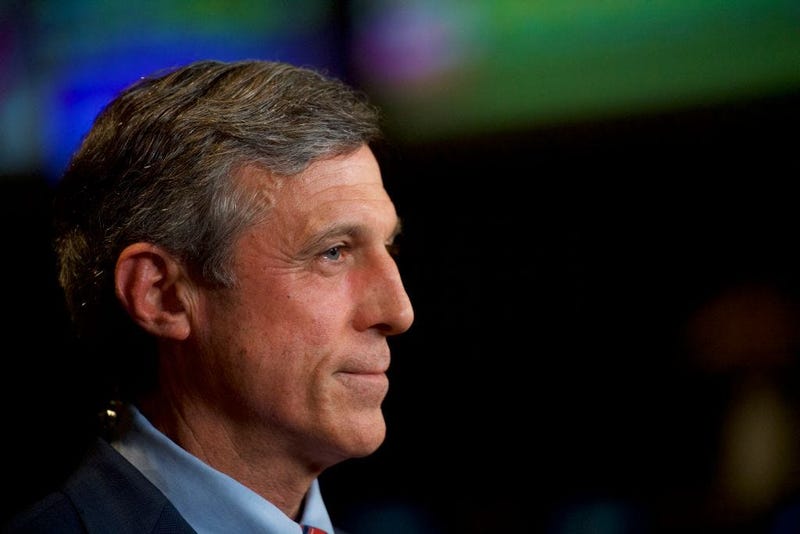 DOVER, DE - JUNE 5: Delaware Governor John Carney is interviewed by broadcast media.