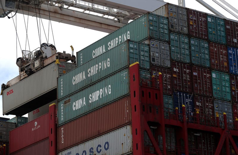 A shipping container