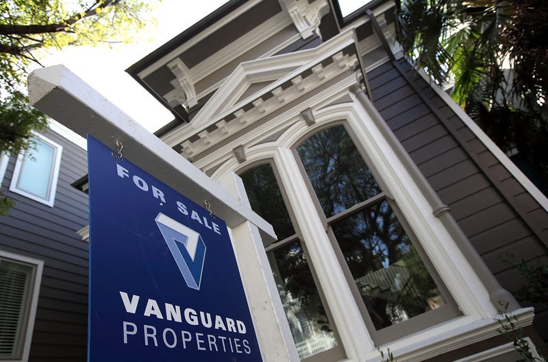 A sign is posted in front of a home that is for sale March 23, 2010 in San Francisco, California.