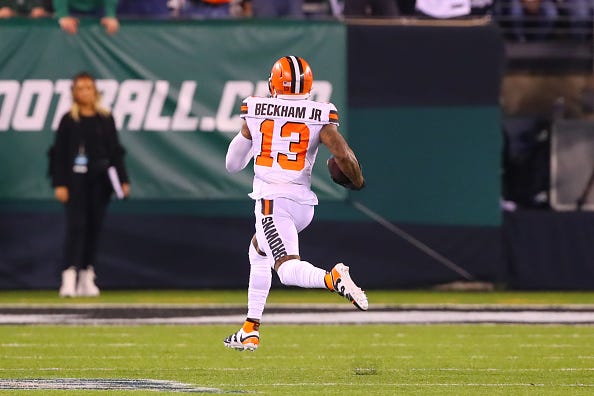 Odell Beckham Jr. and the Browns are entering a tough stretch in their 2019 schedule.