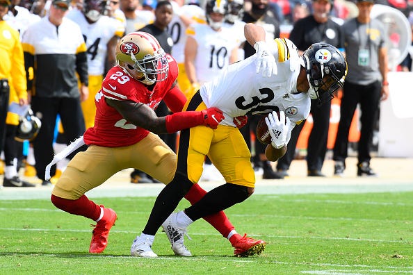 James Conner has had a slow start to his 2019 season.