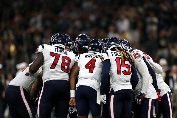 Deshaun Watson and the Texans will travel to Los Angeles in Week 3.