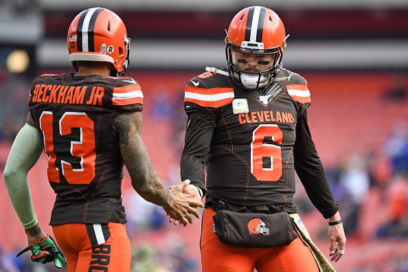 Odell Beckham and Baker Mayfield have underwhelmed in 2019.