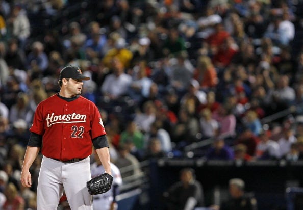 Roger Clemens spent three seasons with the Houston Astros and is a native of Texas.
