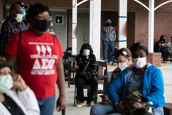 early voting, election, Georgia