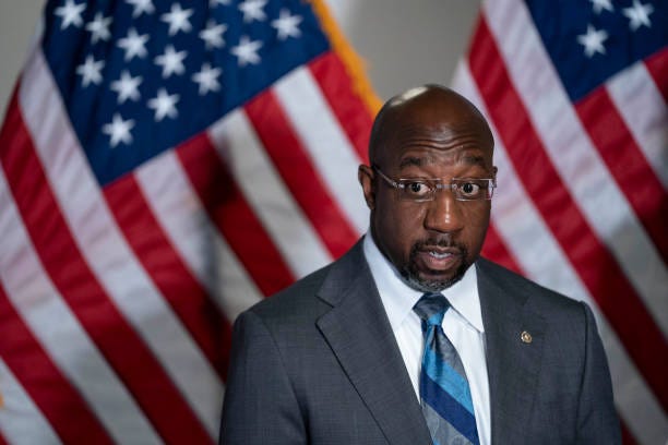 Senator Raphael Warnock says U.S. Senate should address voting rights with the same urgency as raising the debt ceiling