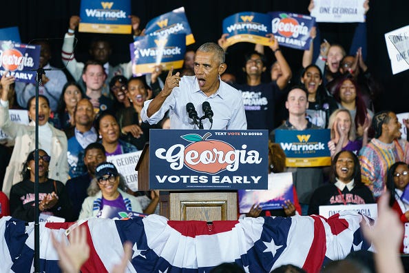 Barack Obama, Midterm Elections, Georgia