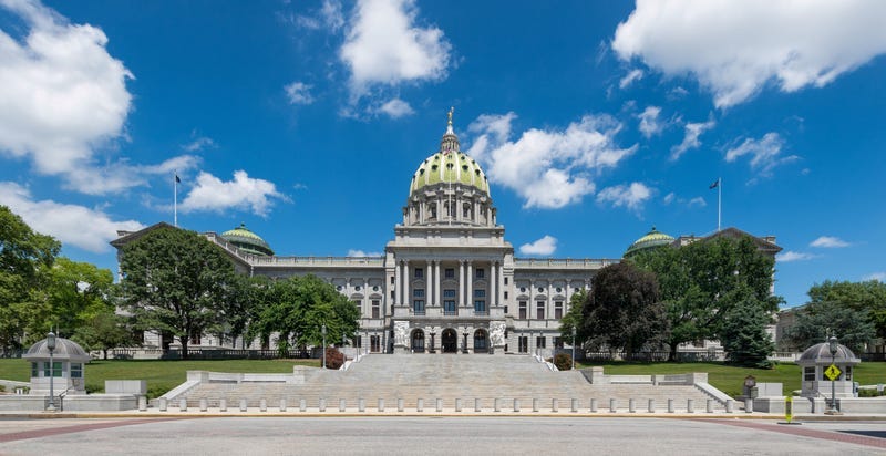 State capitol in Harrisburg, Pa.