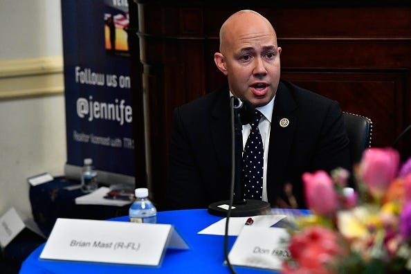 Congressman Brian Mast (R-FL) gets kicked out of VA