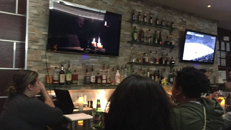Fans gather at Le Viet restaurant in south Philadelphia to watch the premiere of the final season of "Game of Thrones."