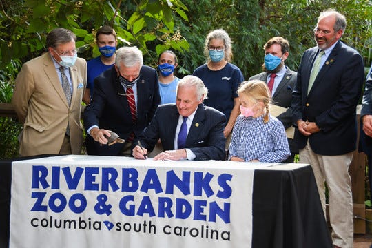 S.C. Gov. Henry McMaster signs Act 177 into law, providing new protections for native reptiles and amphibians.