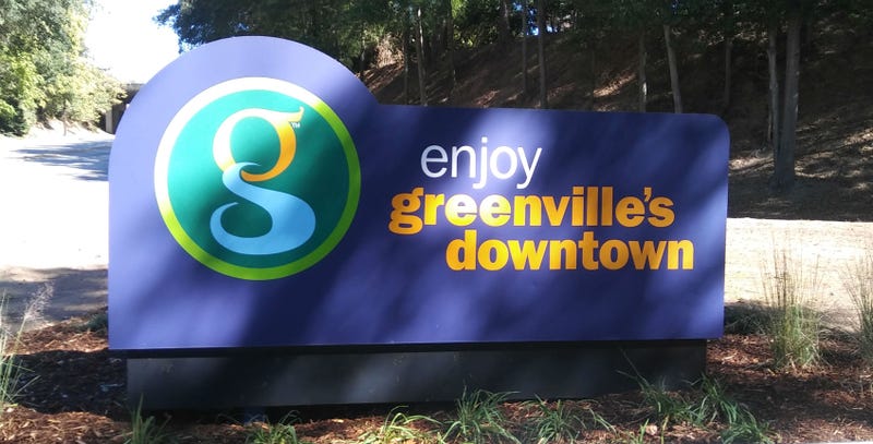 Greenville sign
