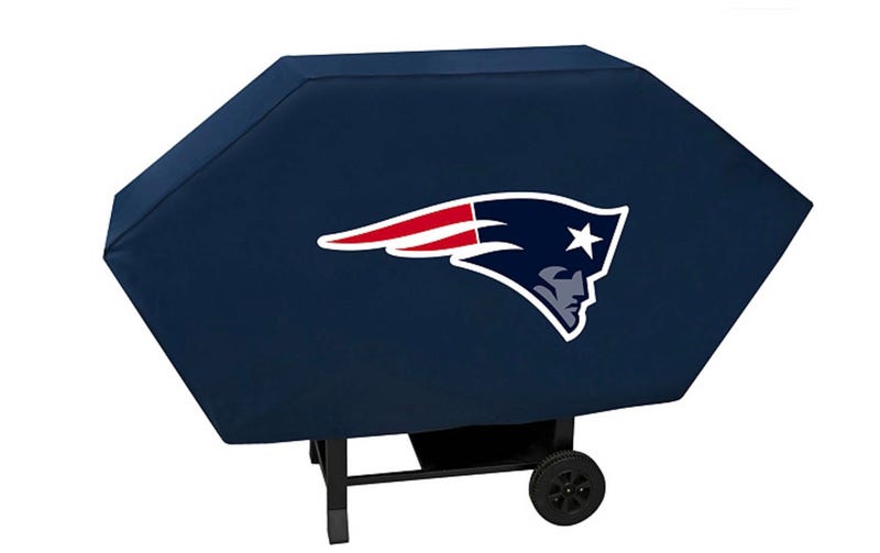 New England Patriots grill cover