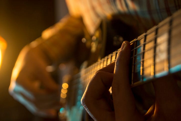 guitar hand