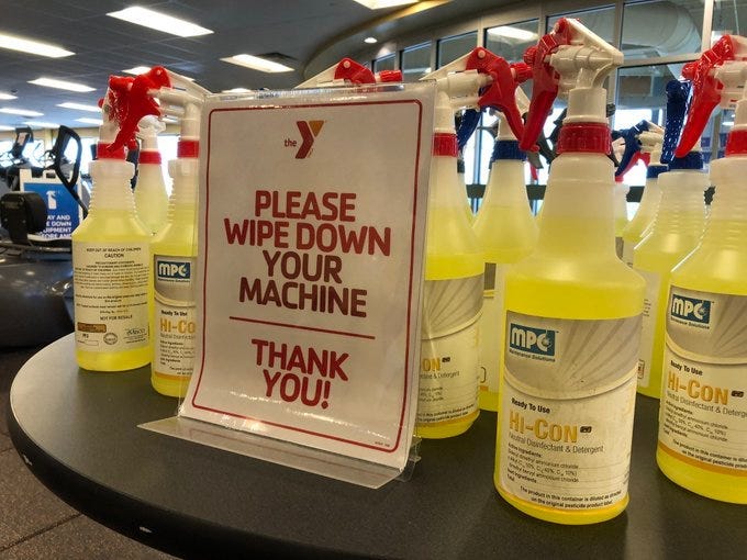 YMCA Buffalo Niagara fitness center on Tech Drive in Amherst. August 21, 2020 (WBEN Photo/Mike Baggerman)