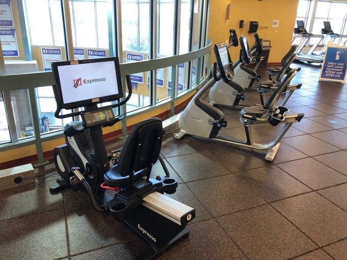 YMCA Buffalo Niagara fitness center on Tech Drive in Amherst. August 21, 2020 (WBEN Photo/Mike Baggerman)