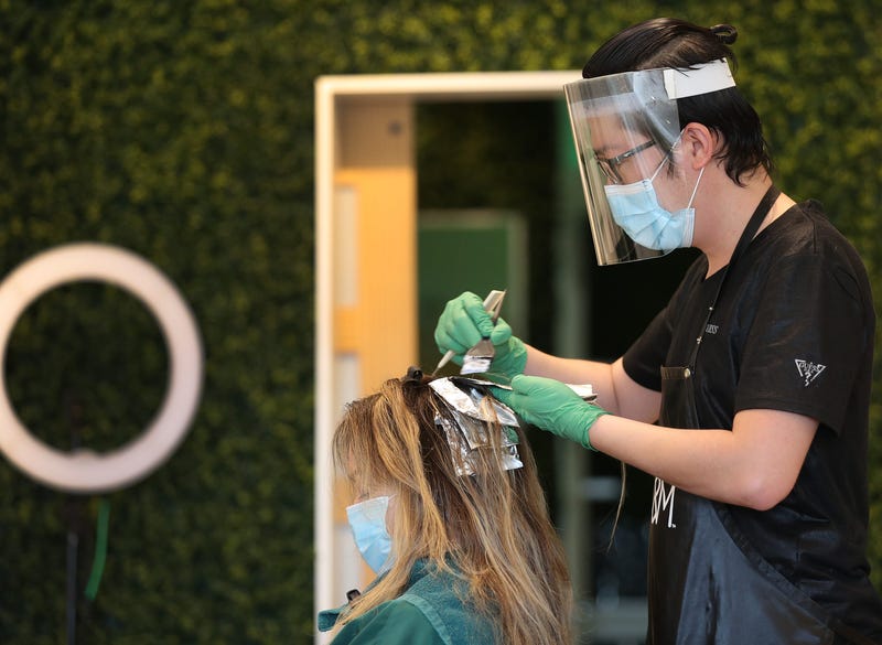 With hair salons opening across most of the state, many in the Bay Area will still have to wait