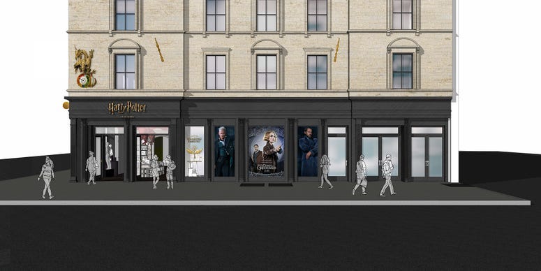 Harry Potter New York Flagship Concept