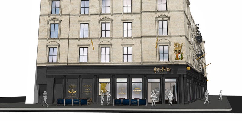 Harry Potter New York Flagship Concept