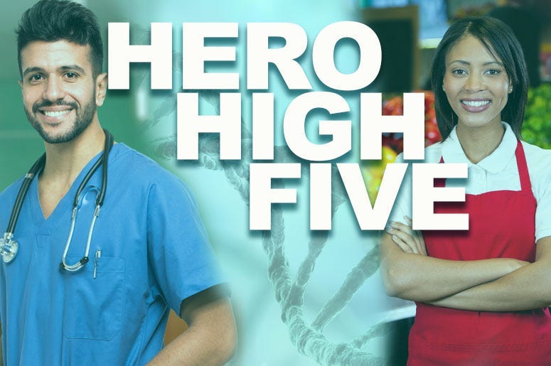Hero High Five
