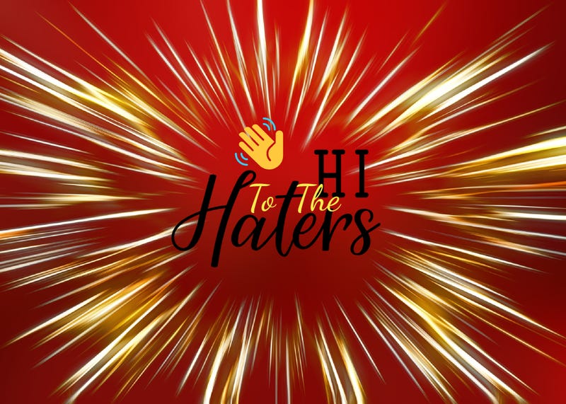 hi to the haters logo