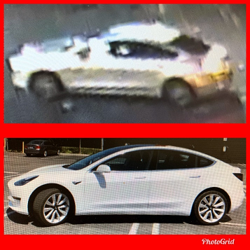 Hit-and-Run Tesla LAPD