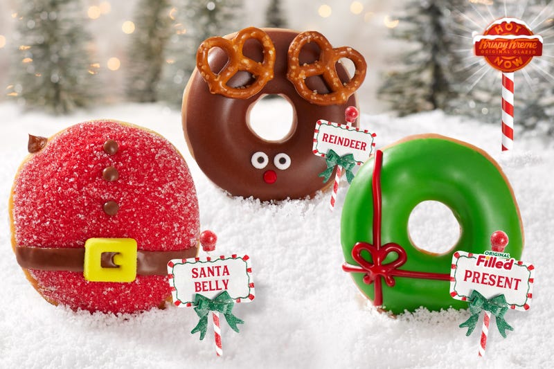 Krispy Kreme holiday doughnuts