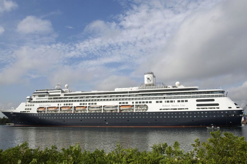 A Holland America cruise ship