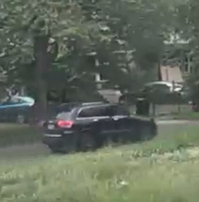 Suspect's car