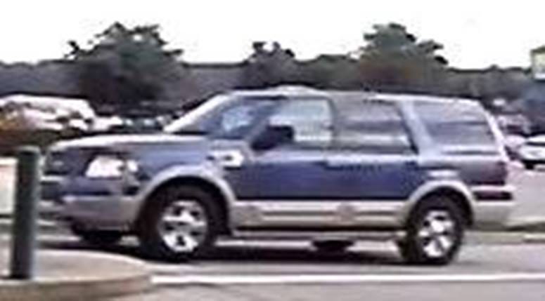 Hurst TX ATM Scammer Vehicle
