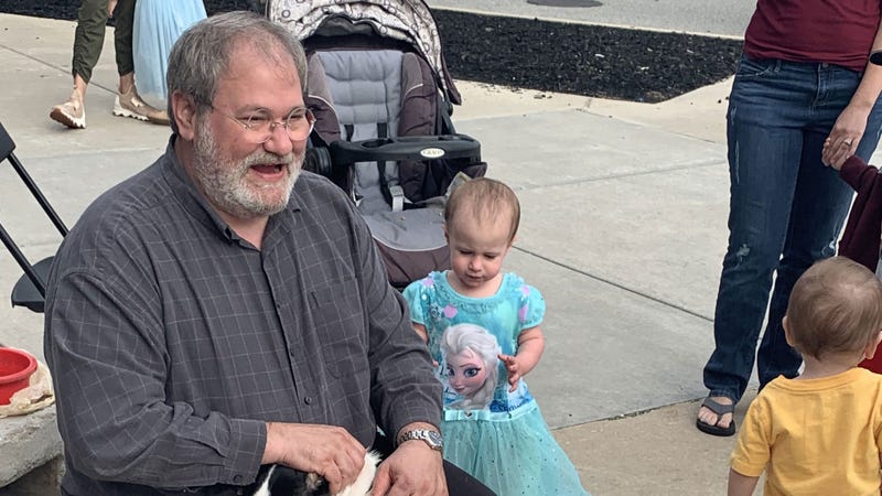 Salvatore "Sam" Anello with granddaughter