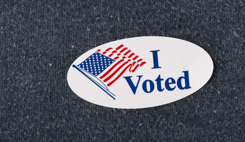 I voted sticker
