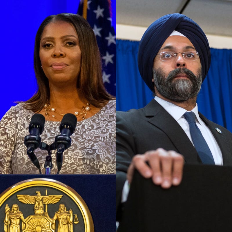 NY, NJ AG