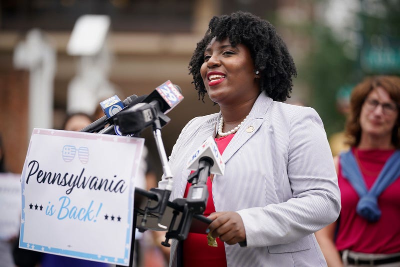 Pennsylvania House Democratic Leader Joanna McClinton says she has a claim to chamber speakership because her party won more seats in this year's midterm elections.