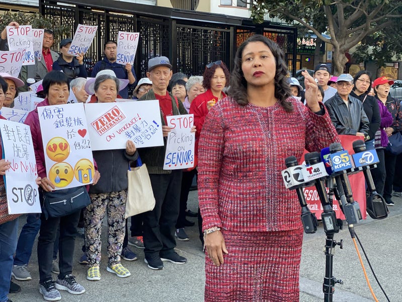 Mayor London Breed in Chinatown
