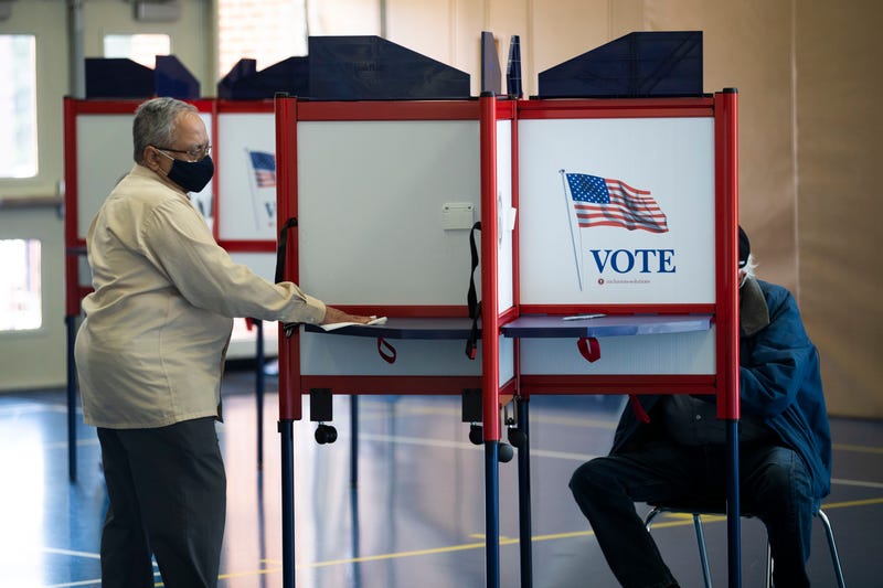Voter on Election Day