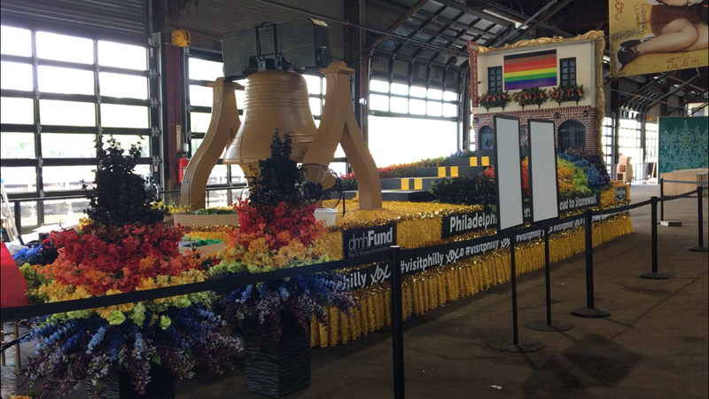 Philly Pride float