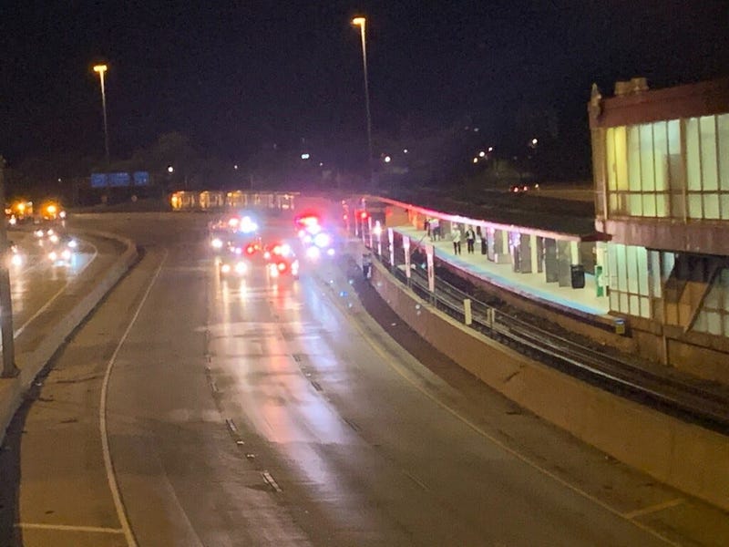 One person was killed and another was seriously injured when they were thrown onto the CTA Red Line tracks near 47th Street after a crash Sept. 4, 2020, on the Dan Ryan Expressway.