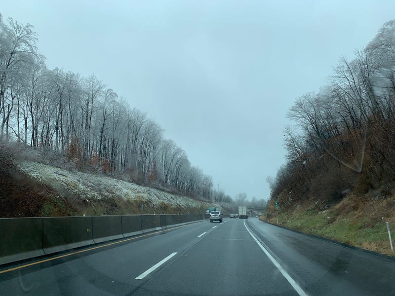 A section of the Northeast Extension between Quakertown and Allentown.
