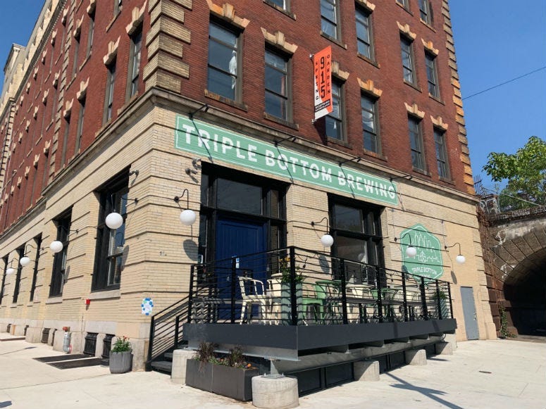Triple Bottom Brewery in Spring Garden.