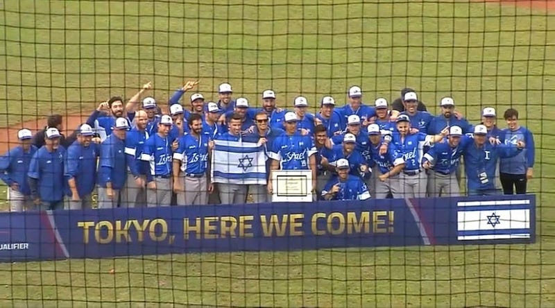 The Israeli baseball team prepares for its Olympic journey in Tokyo.