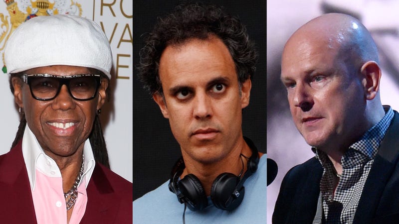 Nile Rodgers, Kieran Hebden, Philip Selway