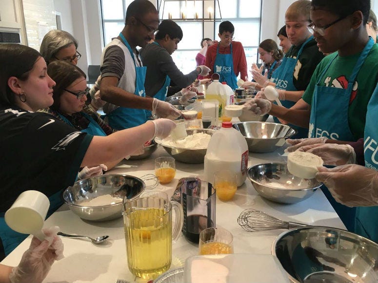 The emergency meal preparation day will take place at the Jewish Family and Children's Service's Bala Cynwyd location at 345 Montgomery Avenue from 11 a.m. to 2 p.m. on Wednesday.