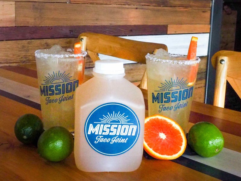 Mission Taco margaritas