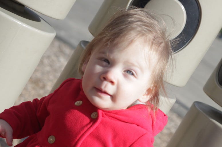 Lilly at the park